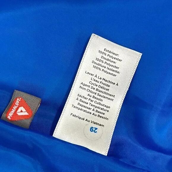 Talbots Primaloft Quilted Puffer Blue Vest w/ Pockets Women’s Sz XS - Picture 8 of 8